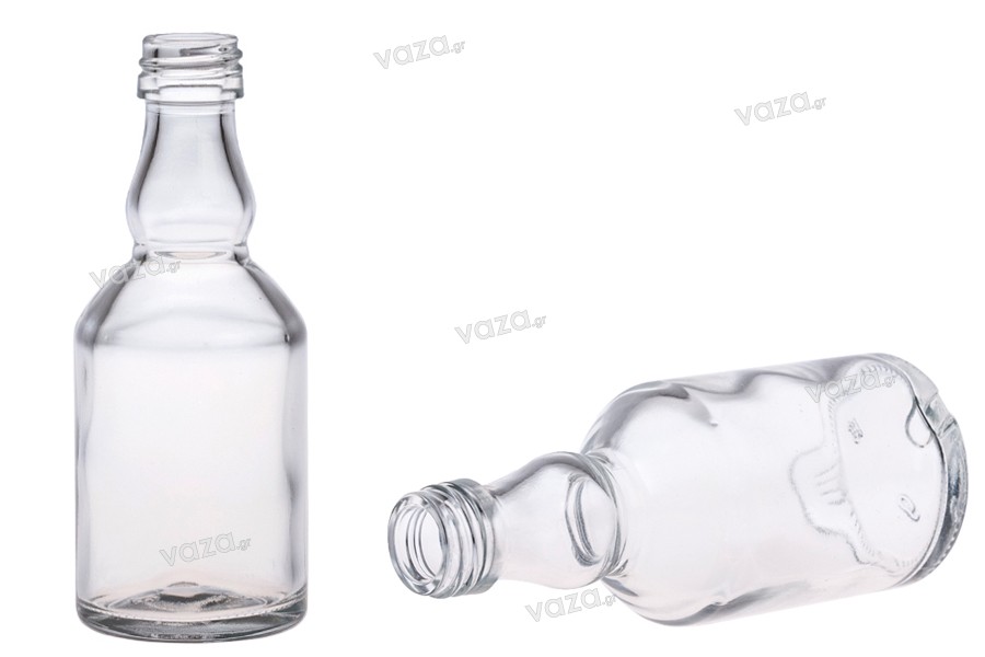 Petite bouteille en verre typique Vin Port 50ml