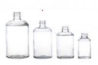 500ml cylindrical Chiara glass bottle