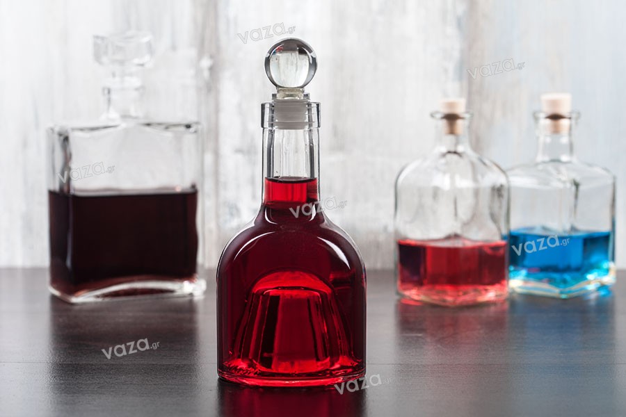 250ml liqueur glass bottle