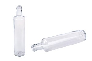 Μπουκάλι για ελαιόλαδο και ξύδι 500 ml Dorica διάφανο (PP 31.5) - 30 τμχ-εικόνα_προϊοντική