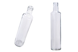 Μπουκάλι για ελαιόλαδο και ξύδι 500 ml Dorica διάφανο (PP 31.5) - 30 τμχ-εικόνα_διαστάσεις