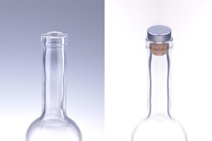 Bouteille de vin en verre transparent leggera de 750 ml-6