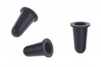 Black cap for filler machine