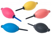 Rubber air blower in many colours