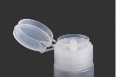 Bottiglia di plastica speciale per la rimozione dello smalto 70ml con pumper pompa