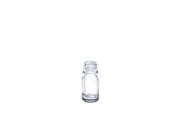 Γυάλινο μπουκαλάκι για αιθέρια έλαια 5 ml διάφανο με στόμιο PP18