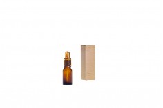 Glasflasche für ätherische Karamellöle 10 ml mit Ausguss PP18
