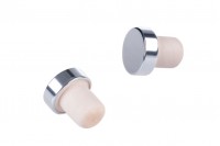 Synthetic Cork F19 silicone with silver coated head