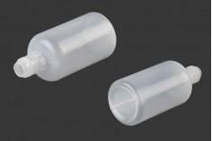 Flacon en plastique de 50 ml avec bouchon CRC et compte-gouttes pour cigarette électronique - 50 pcs