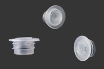 Tappo in plastica trasparente per bottiglie da oli essenziali Tappo in plastica trasparente per bottiglie da oli essenziali