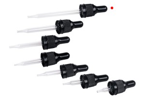 100 ml nipple dropper with black narrow tamper-proof cap and black or transparent rubber head - packed per piece-εικόνα_διαστάσεις