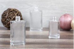 50ml grid glass pineapple texture perfume bottle (18/415)