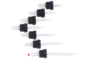 Pipettenmontur 100ml mit schwarzem breitem Sicherheitsverschluss und schwarzem oder transparentem Gummi- Einzelverpackung-εικόνα_σύνθεση