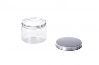 PET plastic Jars with aluminum caps