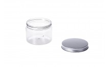 PET plastic Jars with aluminum caps
