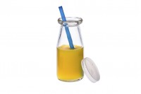 Glass Bottle 200 ml with a plastic cap