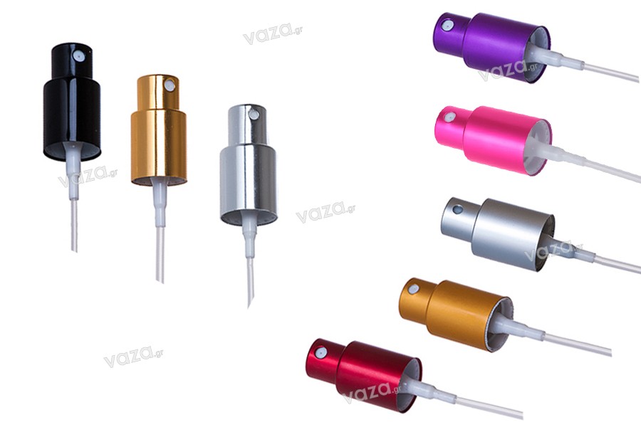 Vaporisateur en aluminium 18/415  mauve mat