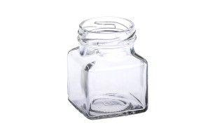 Viereckiges Glas für Honig 106ml T.O 48-εικόνα_προϊοντική