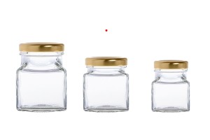 Pot carré pour miel ou café de 212 ml Twist-Off 58-3