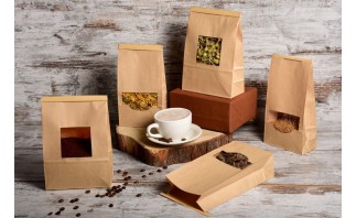 Sachets en papier pour aliments-Kraft