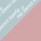 Rose clair avec ciel et impression blanche 