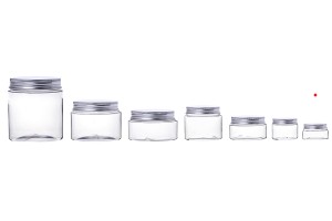 Transparente Pet- Dose 30ml mit Alu- Deckel und innerer Abdichtscheibe-6
