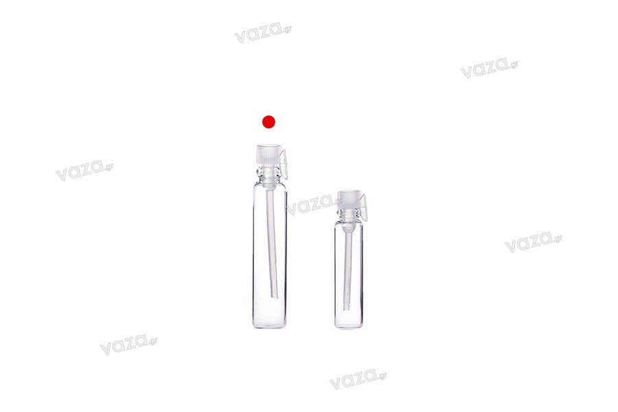 Γυάλινο φιαλίδιο για tester αρωμάτων 2 ml - 1000 τμχ
