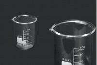 Bécher en verre de100 ml cylindrique