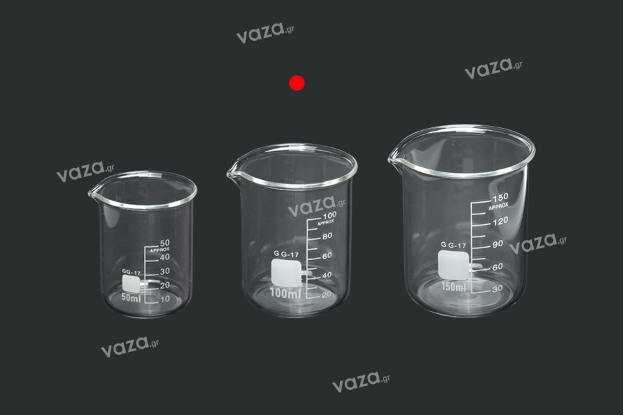 Bécher en verre cylindrique de 100 ml