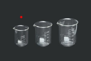 Bécher en verre cylindrique de 50 ml-6