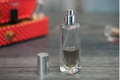 Flacon de parfum de 30 ml en verre serti de 15 mm