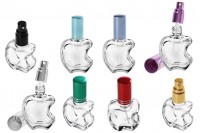 10ml apple shaped glass perfume bottle in many colors