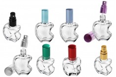 Shishe parfumi 10 ml në formë molle dhe ngjyra të ndryshme