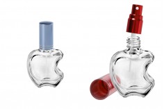 10ml apple shaped glass perfume bottle in many colors