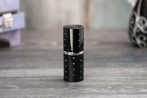Parfüm Flakon mit Strass 50ml  rot  schwarz oder silber-6
