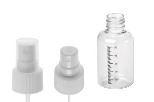 Plastikflaschen 50 ml mit Parfümzerstäuber - 12 Stück-εικόνα_σύνθεση