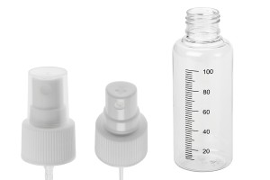 Sprühflaschen aus Kunststoff 100ml für Parfüm - 12 Stücke-3