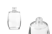 Flacon de parfum oval (18/415) en verre de 50ml 