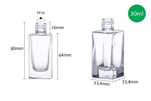 Flacon de parfum rectangulaire de 30 ml (18/415)-2