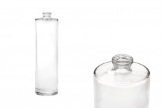 Sticluță de parfum cilindrică 100ml, cu închidere de siguranță "Crimp" 15 mm