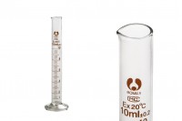 Graduated 10ml glass measuring cylinder