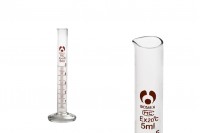 Volumetric glass tube 5 ml