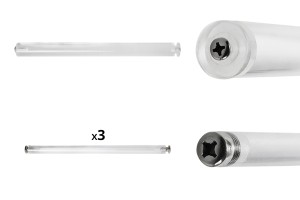 Support de pipette rond tournant - 24 positions (ouverture du trou 14 mm)-εικόνα_σύνθεση