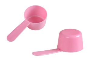 Messlöffel 23 gr. Kunststoff in rosa Farbe-1