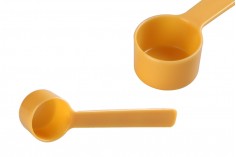 Bandă de măsurare - lingură de măsurare 2,5 gr. plastic de culoare galbenă - 6 buc