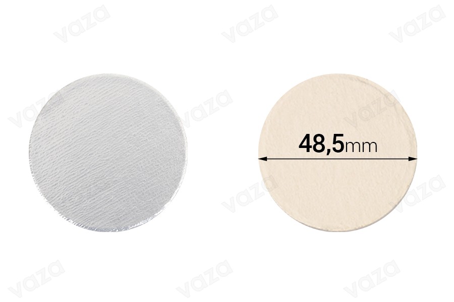Induction sealing gaskets - 48.5 mm (package of 100 pcs) Induction sealing gaskets - 48.5 mm (package of 100 pcs)-image_product