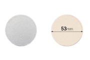 Παρεμβύσματα επαγωγικής σφράγισης (induction sealing) - 53 mm (πακέτο 100 τμχ)