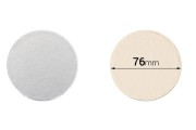 Παρεμβύσματα επαγωγικής σφράγισης (induction sealing) - 76 mm (πακέτο 100 τμχ)