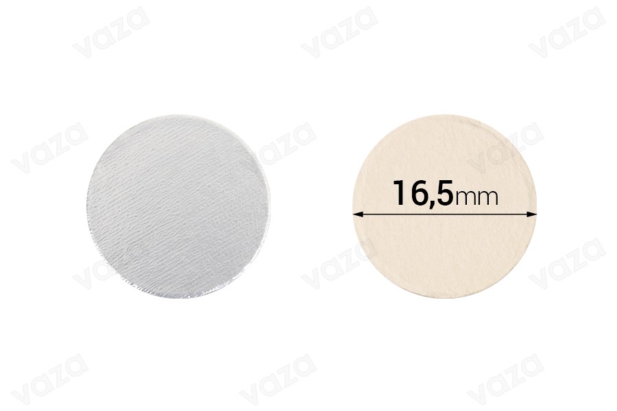Παρεμβύσματα επαγωγικής σφράγισης (induction sealing) - 16,5 mm (πακέτο 100 τμχ) Παρεμβύσματα επαγωγικής σφράγισης (induction sealing) - 16,5 mm (πακέτο 100 τμχ)-εικόνα_προϊοντική