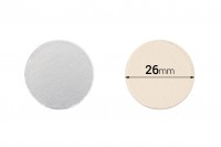 Παρεμβύσματα επαγωγικής σφράγισης (induction sealing) - 26 mm (πακέτο 100 τμχ)